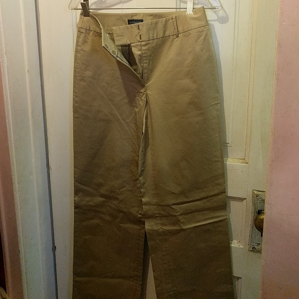 Ann Taylor size 4 beige dress pants